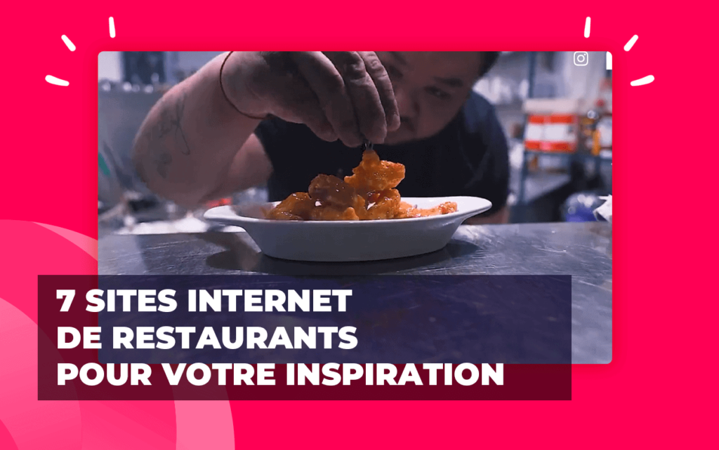 7 sites internet de restaurants