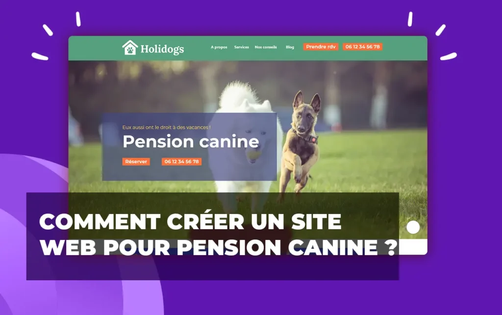 Créer un site internet pour pension canine