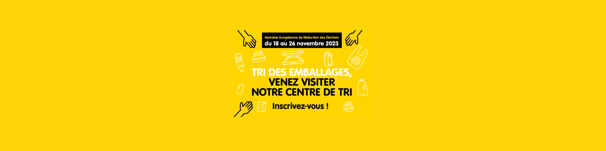 Inu Média réalise une page d'inscription la visiter de la déchetterie de Habsheim en Alsace