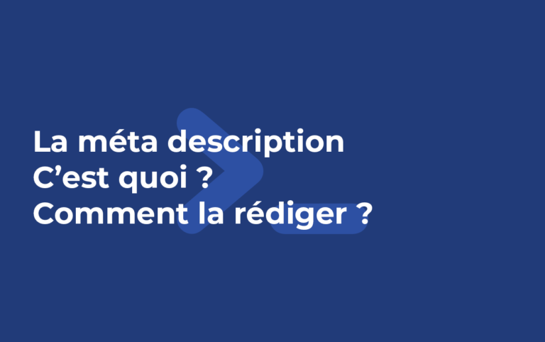 Comment rédiger une méta description