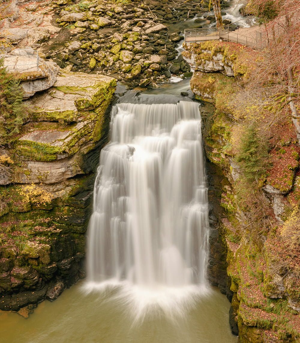 Cascade du Saut du Doubs près d’Audincourt