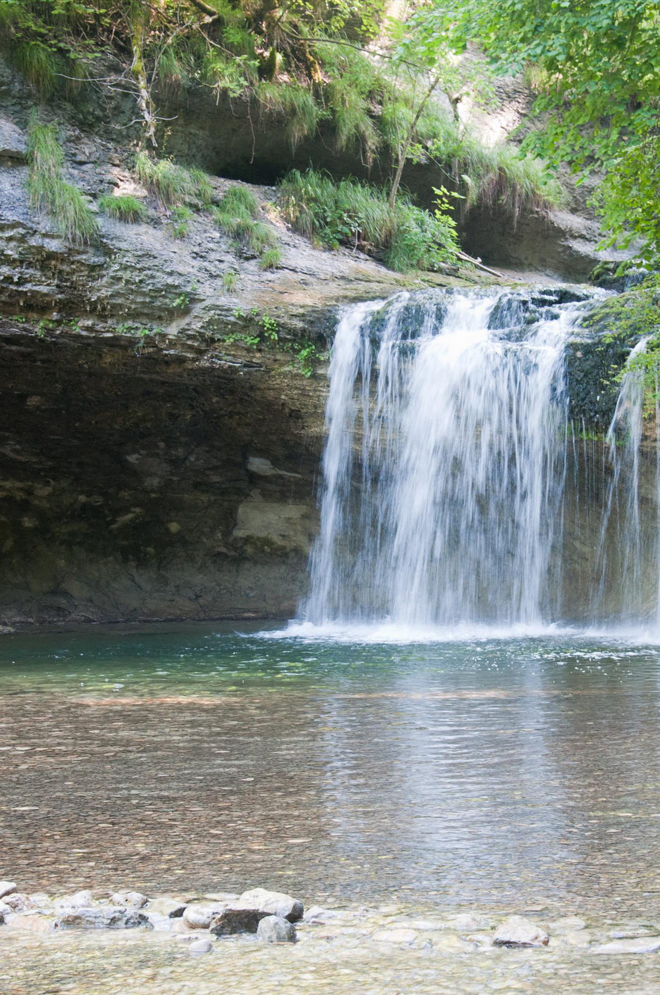 Cascade du Herisson, près d’Arbois dans le jura