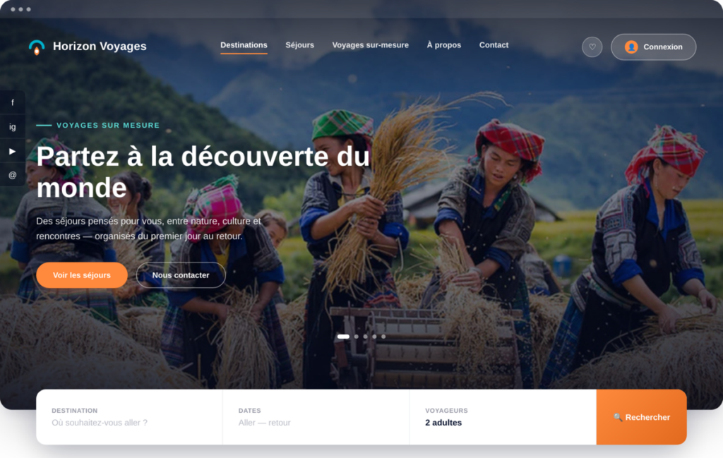Création de webdesign avec Inu Media