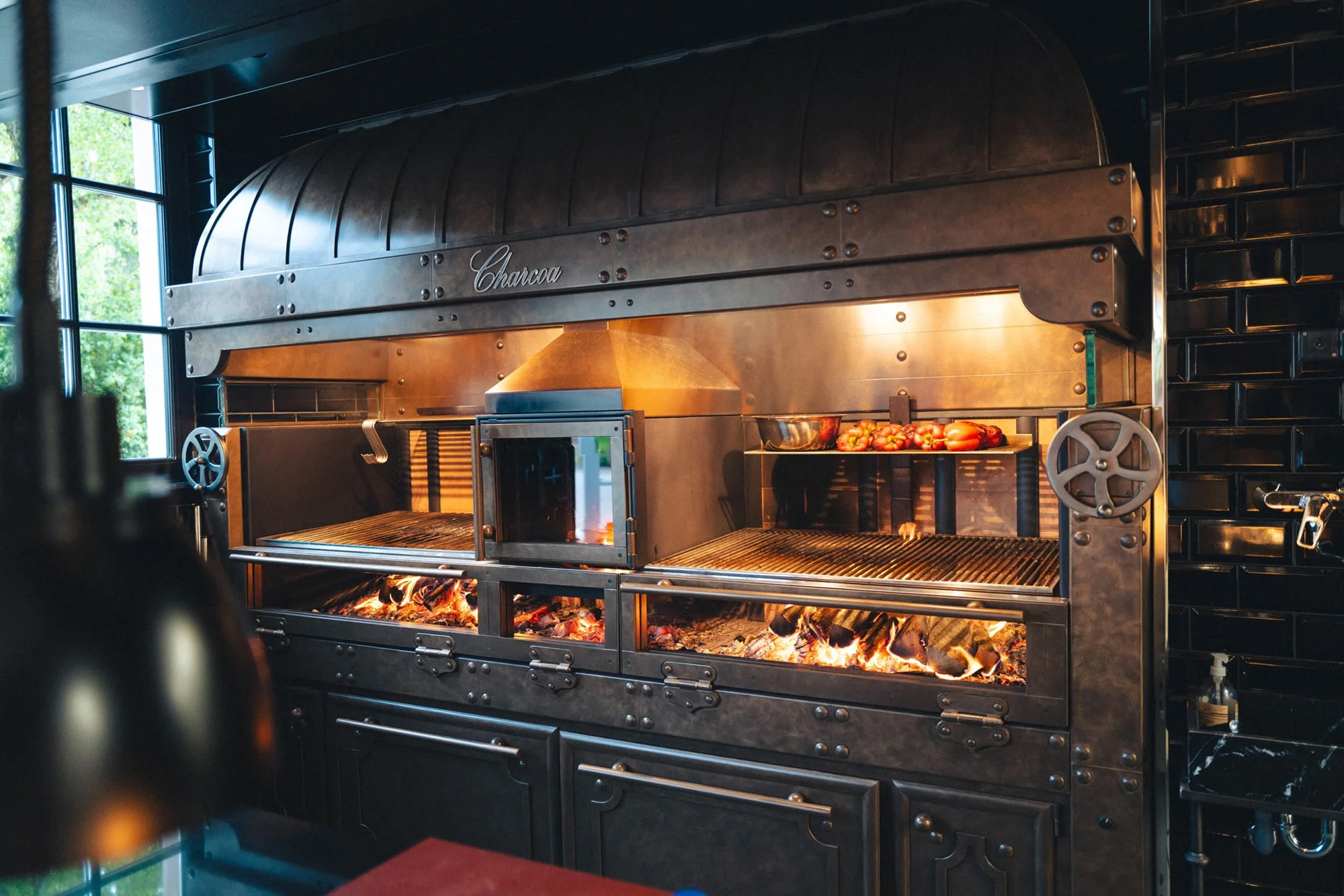 Photo du grill du restaurant