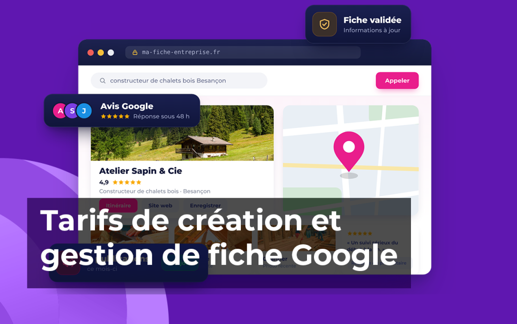 Quels sont les tarifs d'une fiche Google ?